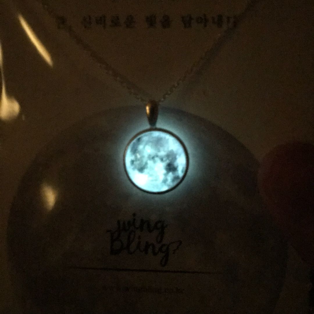 Wingbling discount moon necklace