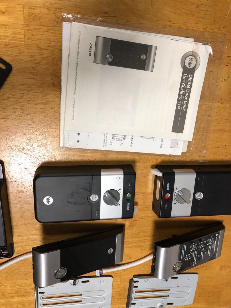 Yale Ydr 3110 Digital Door Lock 1 Lock Left Electronics Others On Carousell