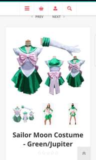 Green Sailor Moon Costume