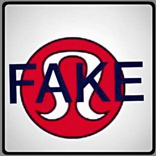 WARNING!  Fake Lululemon
