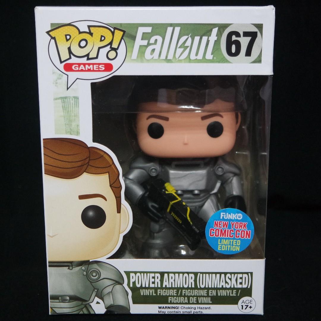 [2015 NYCC] Fallout Power Armor (Unmasked) Funko Pop