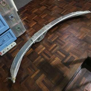 Mazda Rx8 Rx-8 aero spoiler wing original authentic silver color