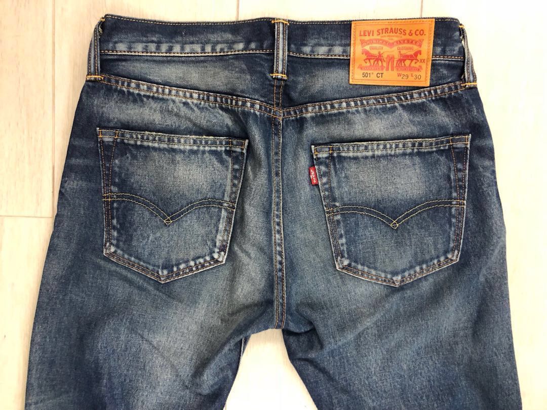 日版 Levis 501 CT, 男裝, 褲＆半截裙, 牛仔褲 - Carousell