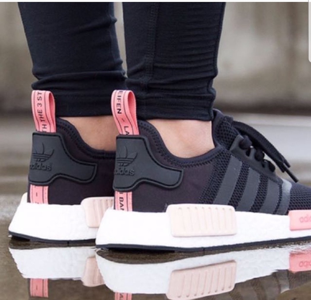 Adidas NMD R1 Womens Peach Pink, Women's Fashion, Shoes, Sneakers on  Carousell