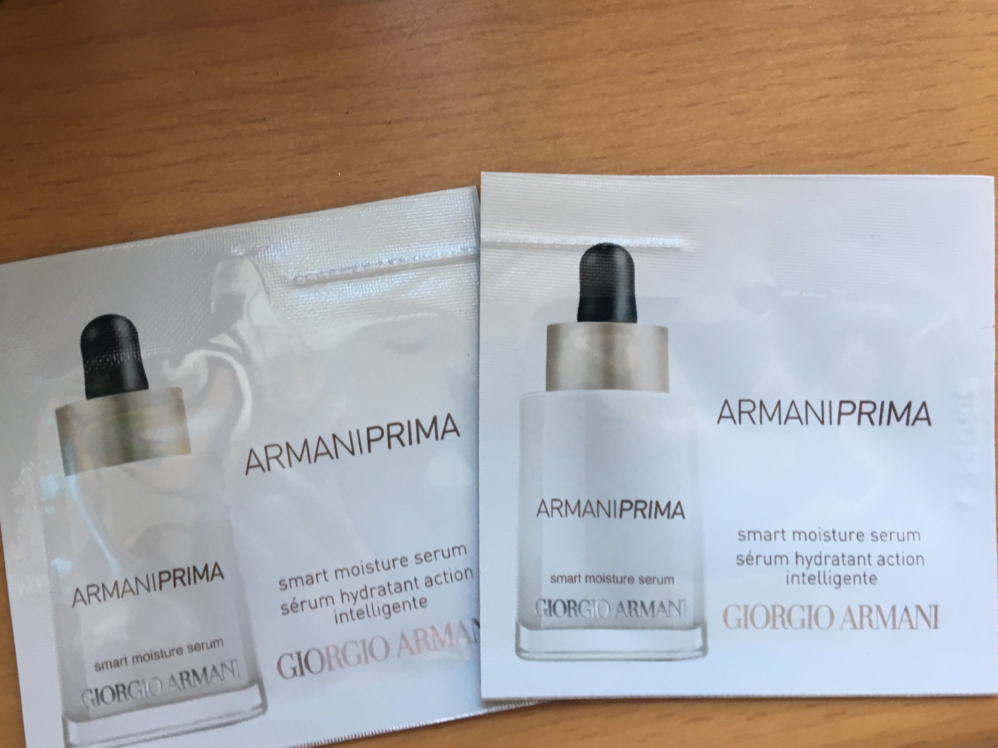 Armani prima store smart moisture serum