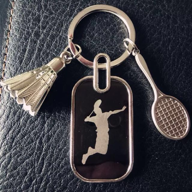 Badminton racket & shuttlecock keychain, Bulletin Board, Preorders on