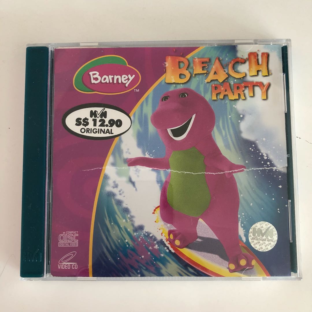 Barney Beach DVD