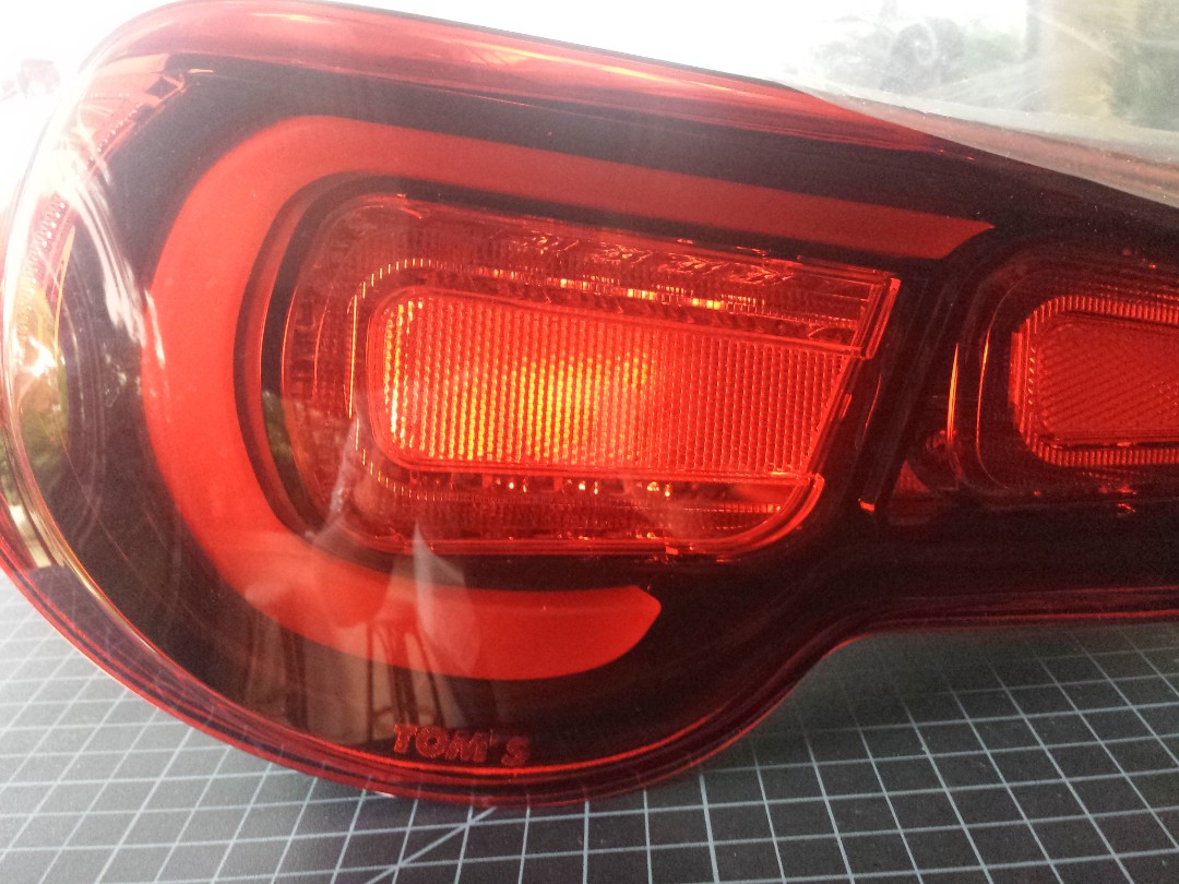 BRZ GT86 Tom's Tail Lights *genuine new in box, Car Parts & Accessories