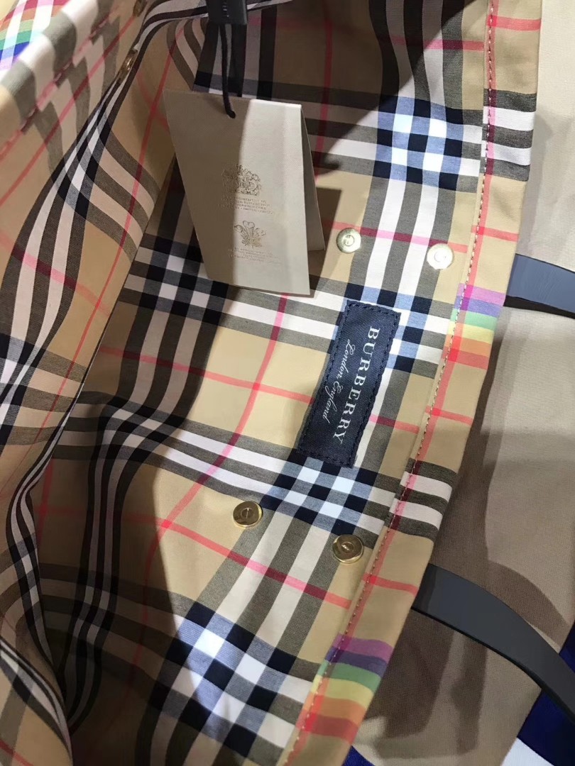 burberry rainbow tote