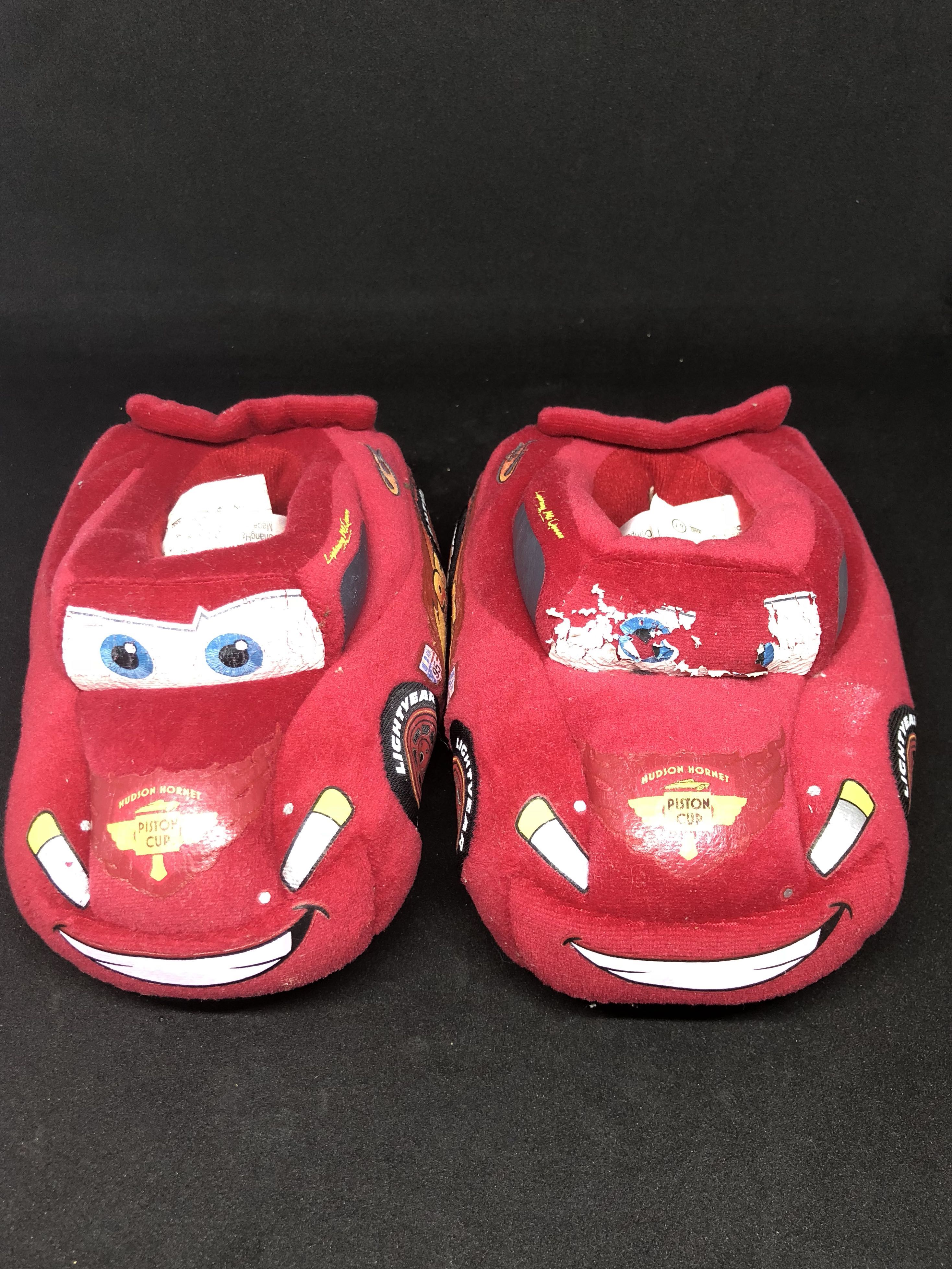 Cars Lightning McQueen bedroom slippers, Babies & Kids, Baby Nursery & Kids Furniture, Nursery