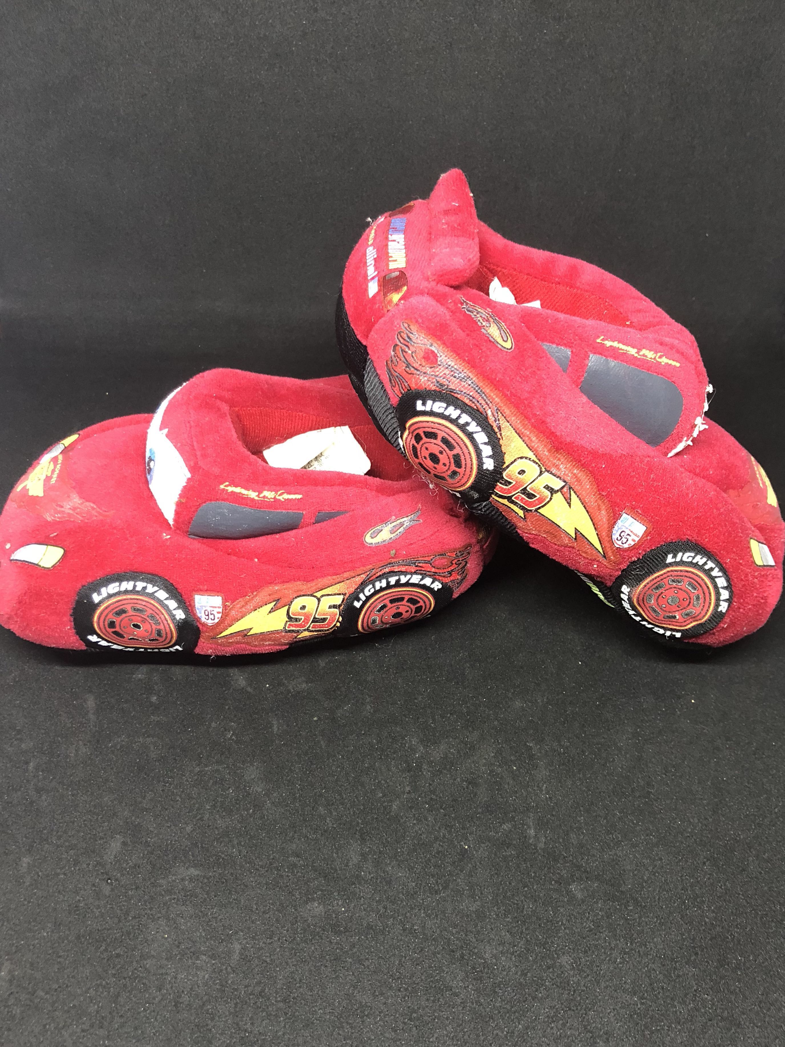 Cars Lightning McQueen bedroom slippers, Babies & Kids, Baby Nursery & Kids Furniture, Nursery