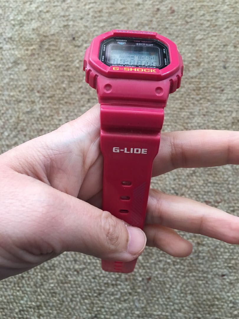 G shock g lide pink online