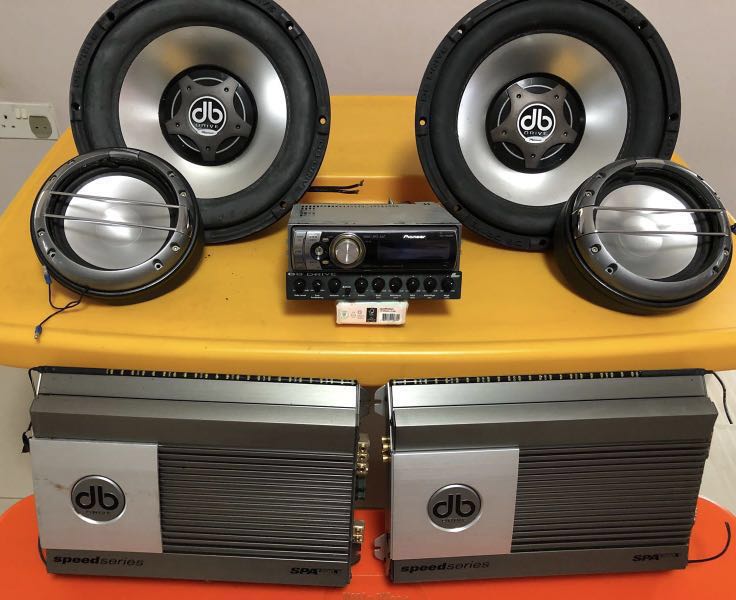DB car sound system, Electronics, Audio on Carousell