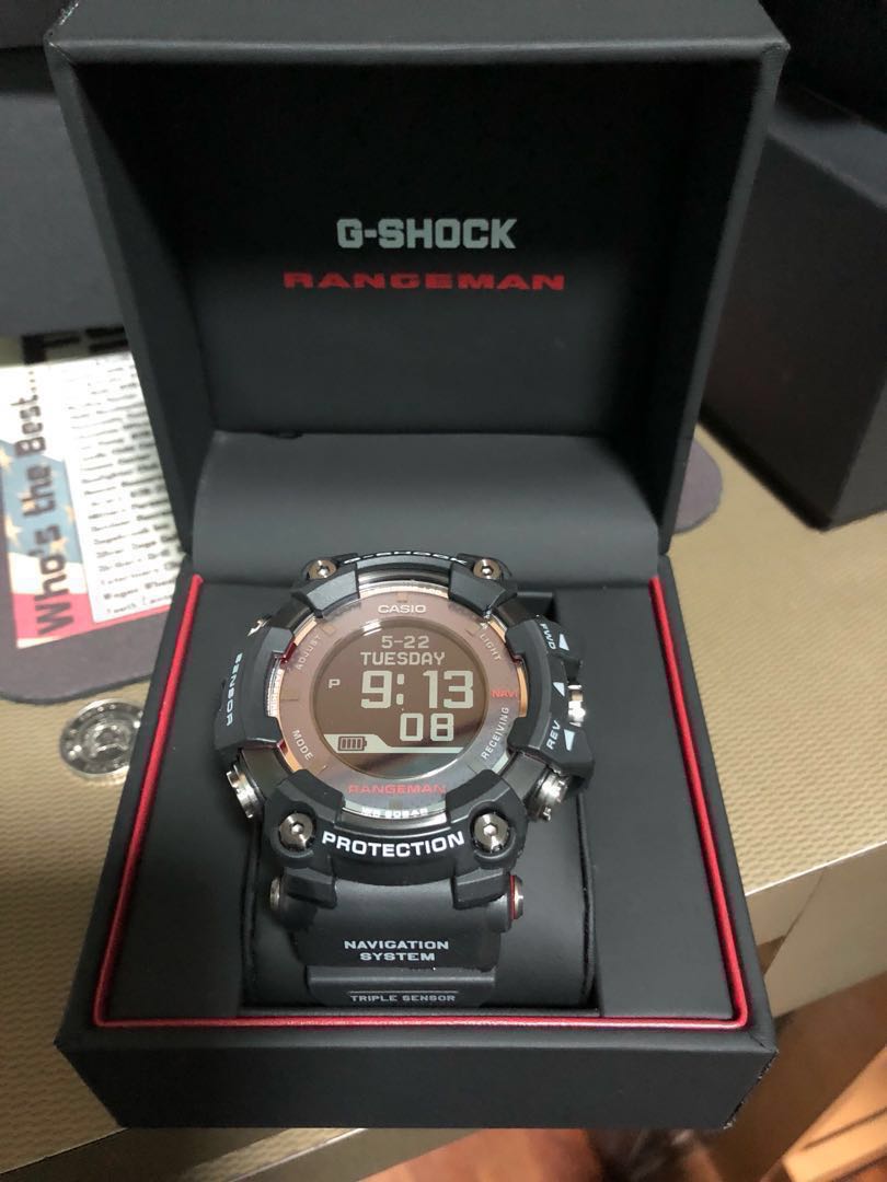 G-shock GPS Rangeman GPR-B1000, Mobile 