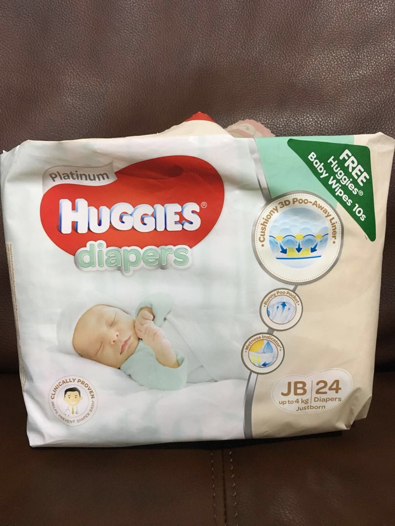 huggies platinum just born