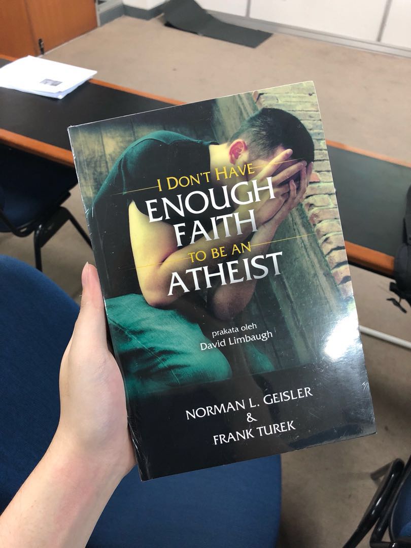 I Dont Have Enough Faith To Be An Atheist Book Buku Alat Tulis