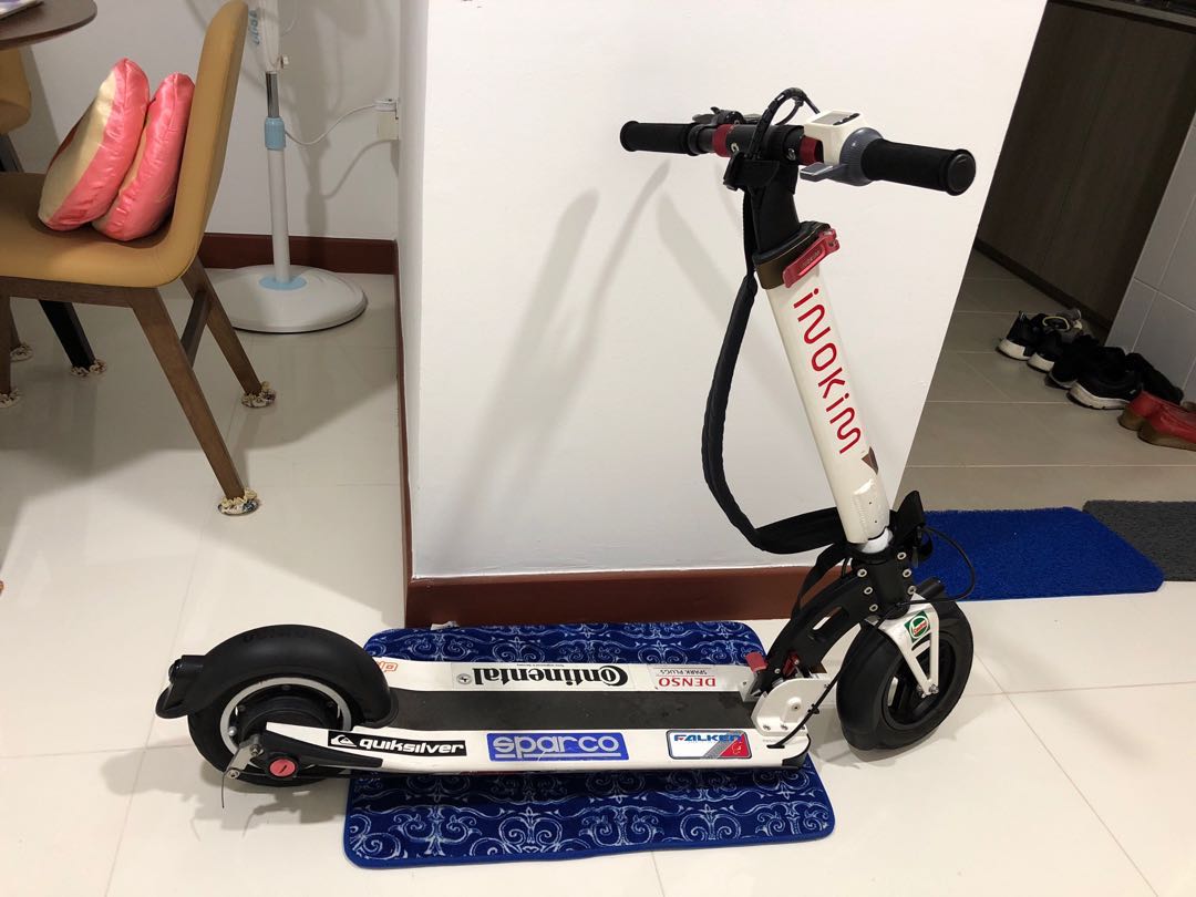 Inokim Light White 10 4ah Lta Approved Scooter Bicycles Pmds Personal Mobility Devices E Scooters On Carousell