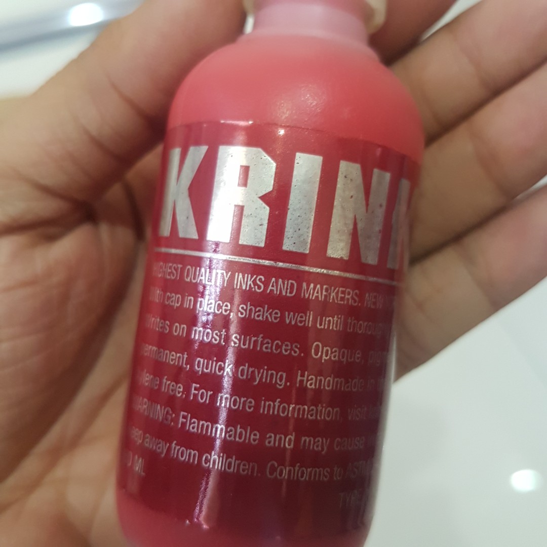 Krink K-60 Paint Marker (Category: Craft Supplies & Tools) located in Santa Rosa. Submitted by kaydecluttersnow (Listing ID 171002213, Image 2). Description: Got this as a giveaway so never used it. Completely new, retails for P675..