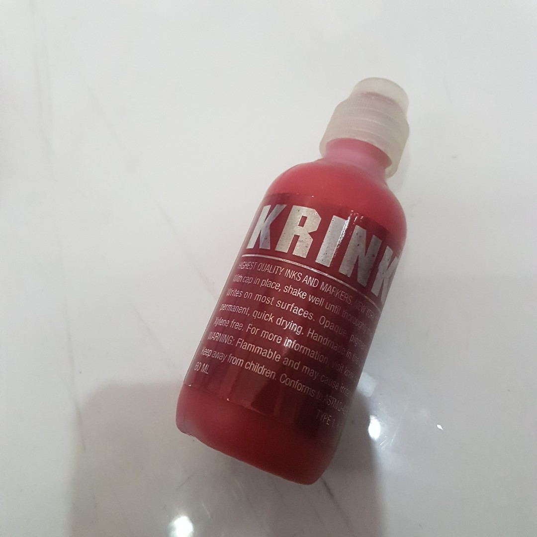 Krink K-60 Paint Marker (Category: Craft Supplies & Tools) located in Santa Rosa. Submitted by kaydecluttersnow (Listing ID 171002213, Image 1). Description: Got this as a giveaway so never used it. Completely new, retails for P675..