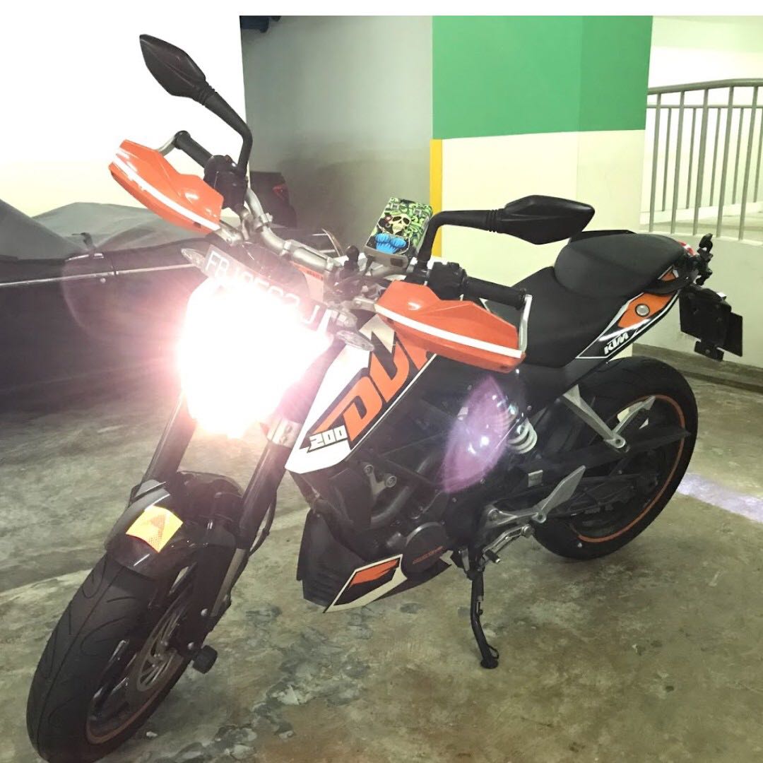 old ktm duke 200