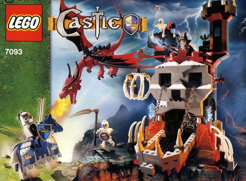 Lego 7093 Castle Skeleton Tower Misb Toys Games Bricks