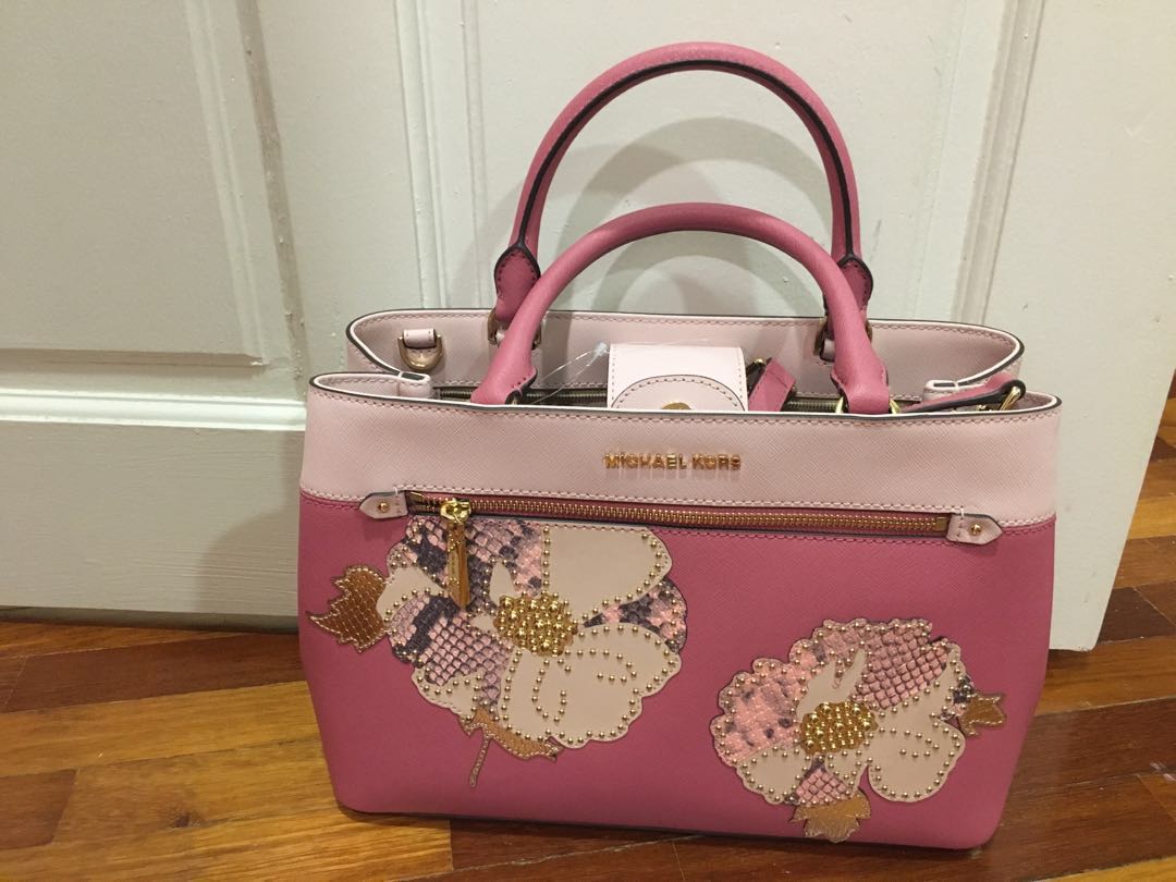 Michael kors discount hailee medium satchel