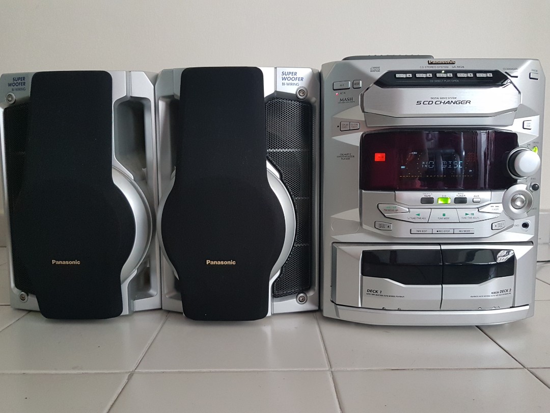 panasonic super woofer stereo