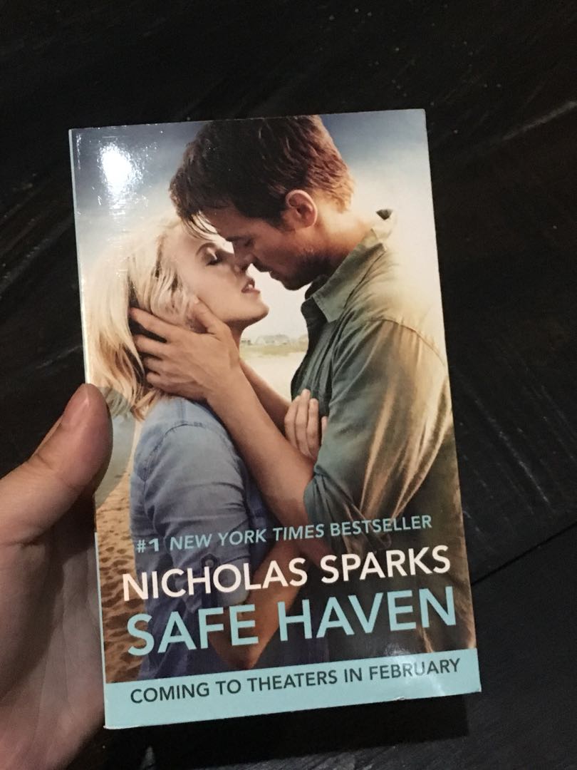 Safe Haven Nicholas Sparks Novel English Books Stationery