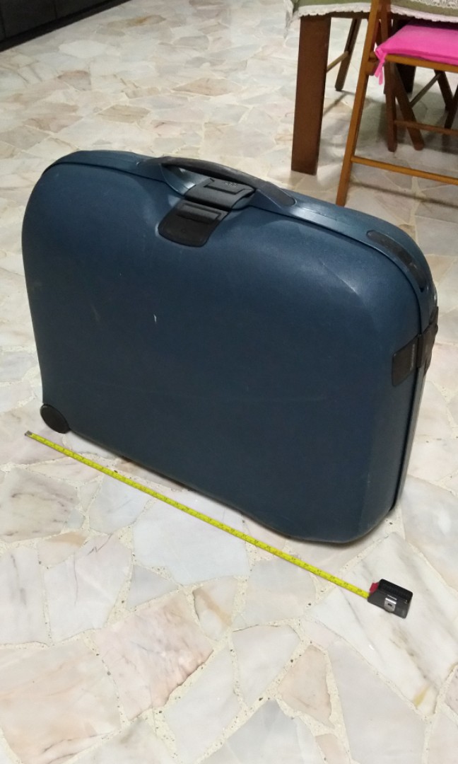 samsonite 29 oyster hard suitcase