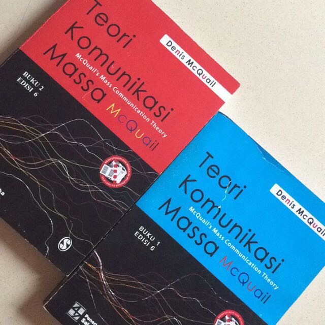Teori Komunikasi Massa Mcquail By Denis Mcquail 4 Star Ratings