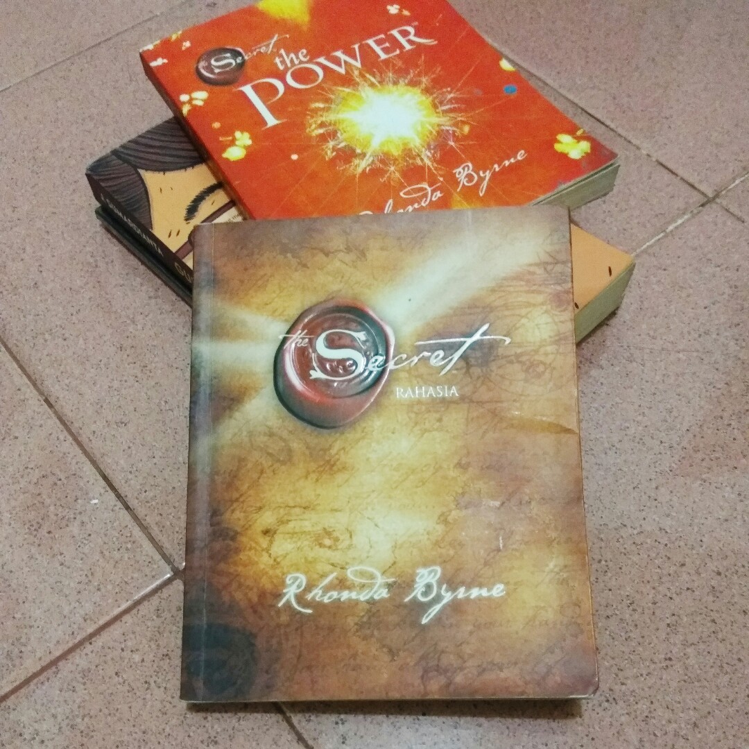 The Secret Rhonda Byrne Books Stationery Books On Carousell