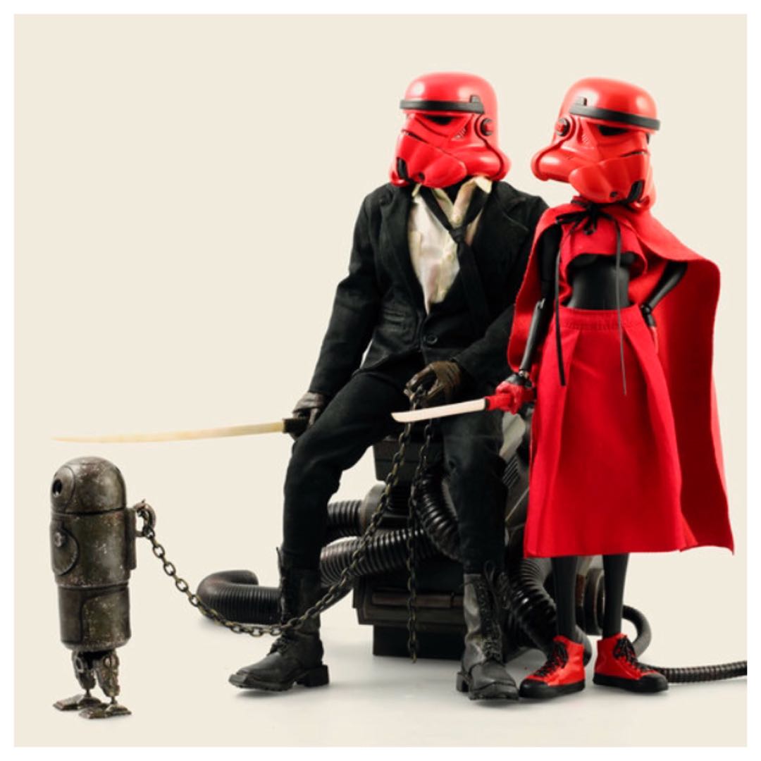 ThreeA 3A Exiles & Devils Set Tomorrow Kings Popbot Ashley Wood 