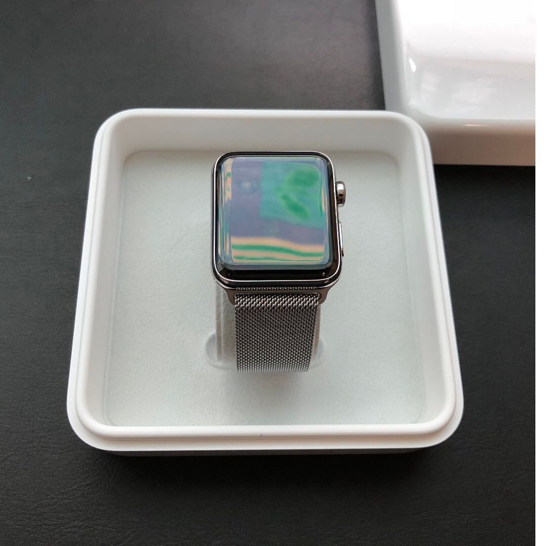 Apple watch series 2 42mm stainless steel used sale