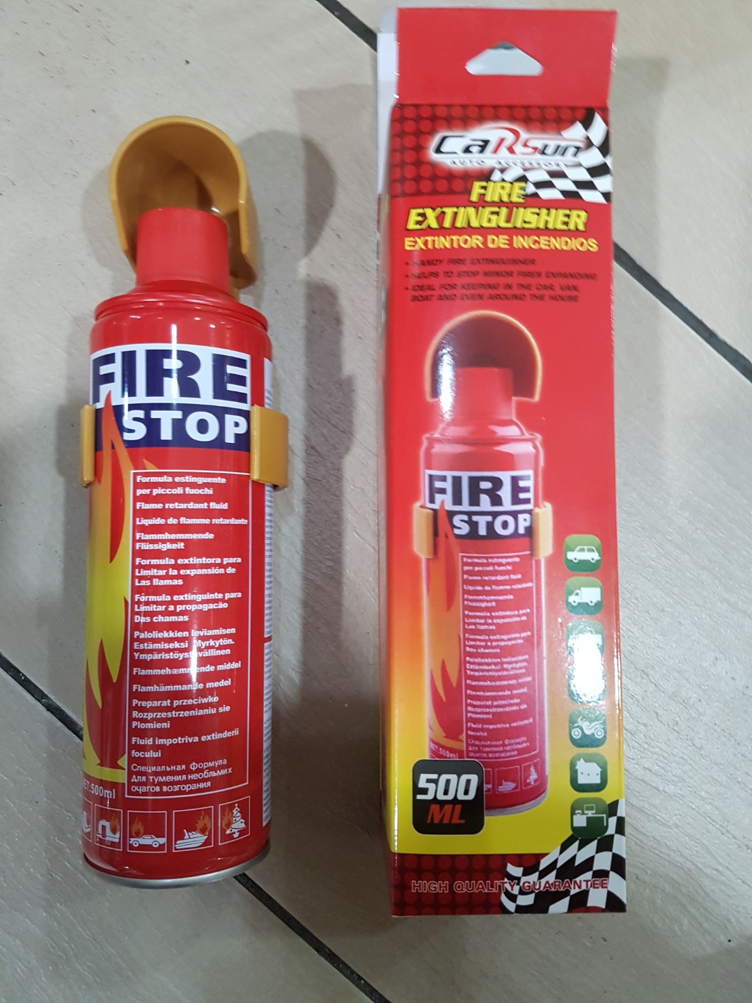 Vans, cars, motorcycle fire extinguisher, Everything Else on Carousell