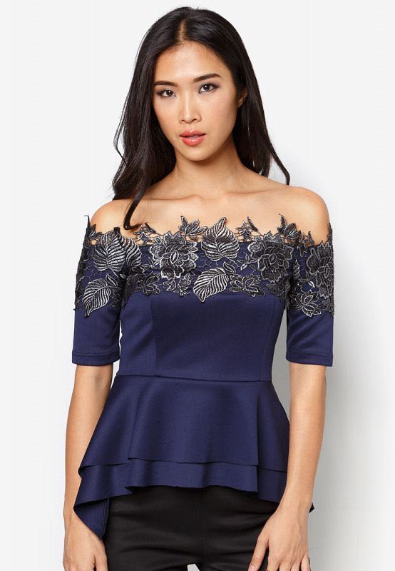 Zalora peplum top Clearance