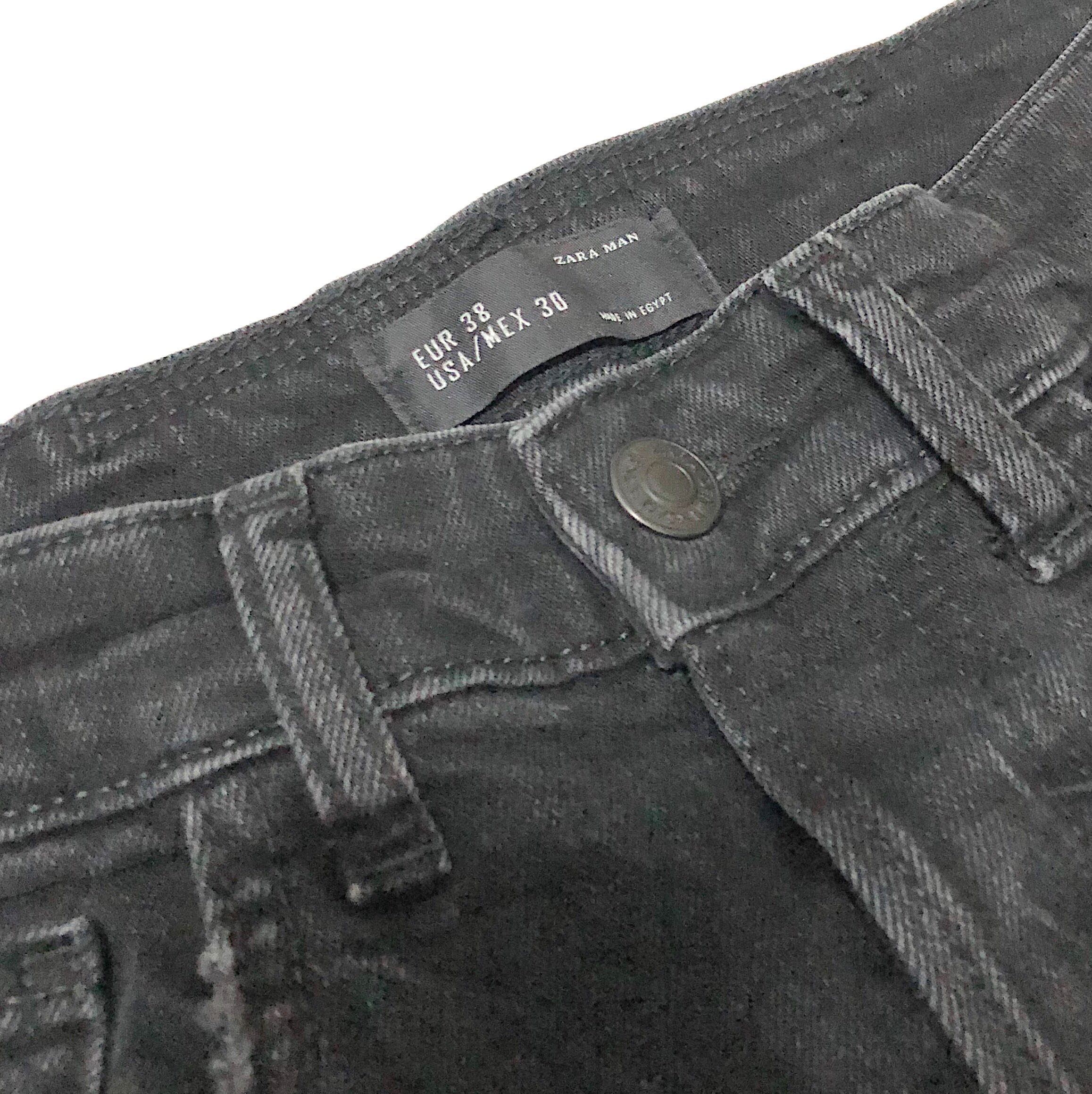 ZARA Raw Edge Skinny Jeans Men s Fashion Bottoms Jeans on Carousell