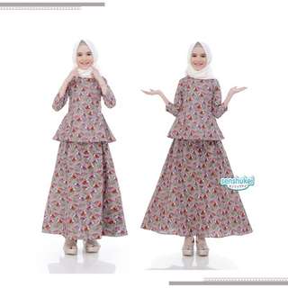 3-in-1 girl set bunga grey (5-10T)