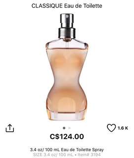 Jean Paul Gaultier Classique Perfume
