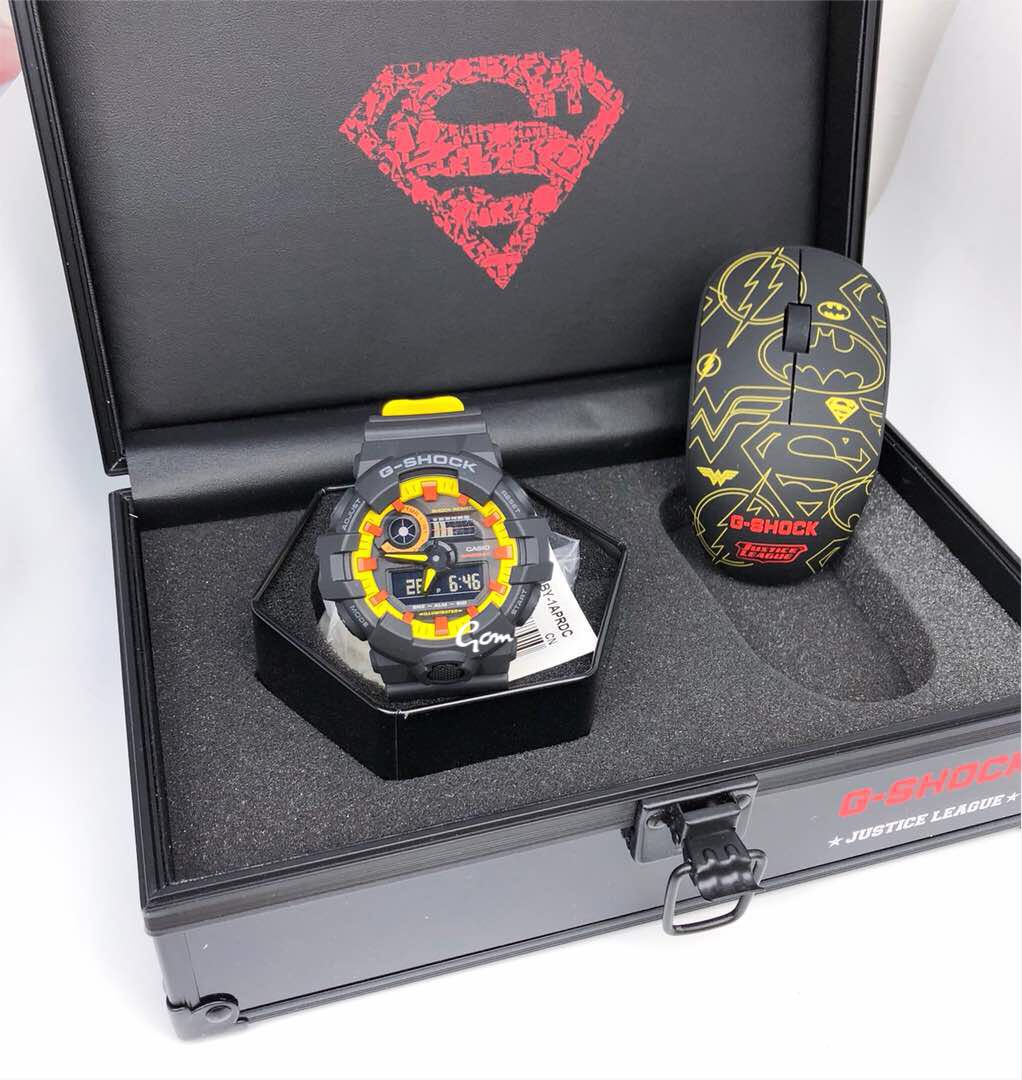 Authentic Justice League X G-shock GA-700BY-1A