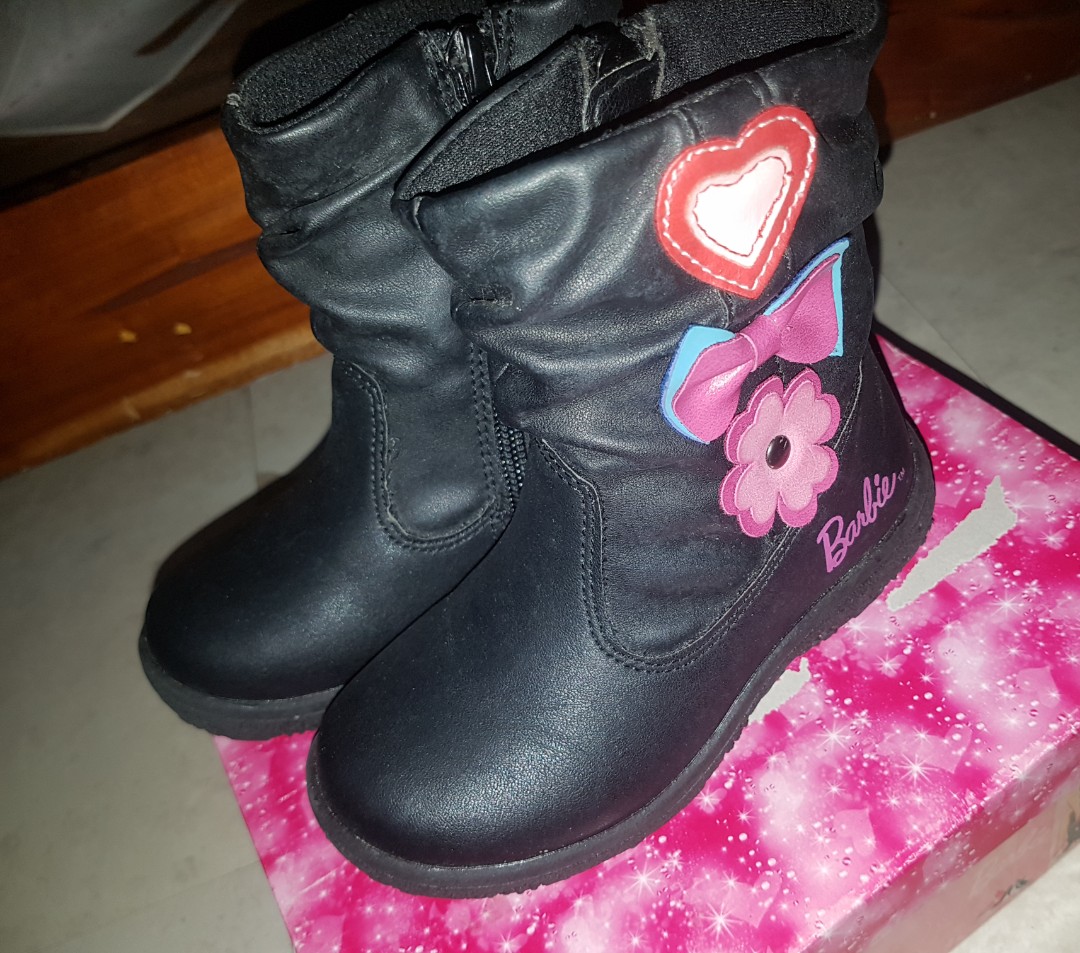 Barbie boots top for toddlers