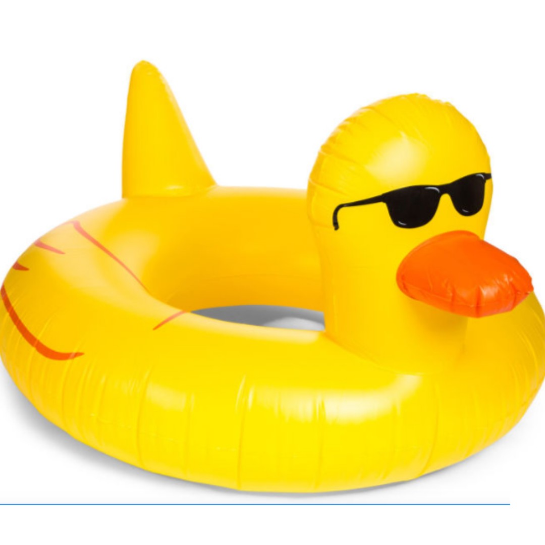Bigmouth Inc Giant Rubber Duckie Pool Float Yellow Toys And Games Others On Carousell