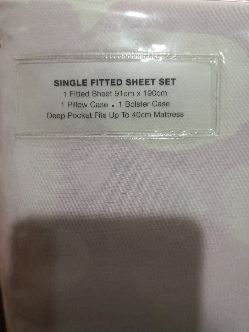 Brand New Akemi Bedsheet 880 Thread Count, Furniture & Home Living