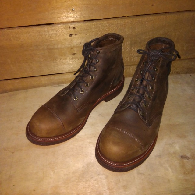 Chippewa cap toe sales