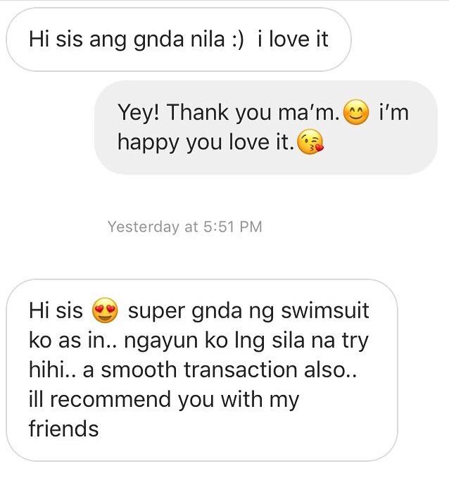 CLIENT’S FEEDBACKS (Category: Traditional & Ethnic wear) located in Makati City. Submitted by purplesummer_ph (Listing ID 171191861, Image 3). Description: .