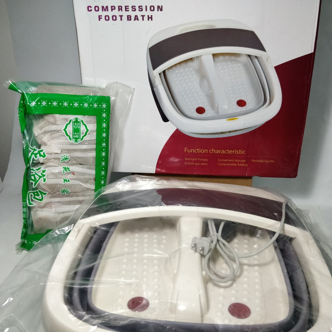 Compression foot bath clearance