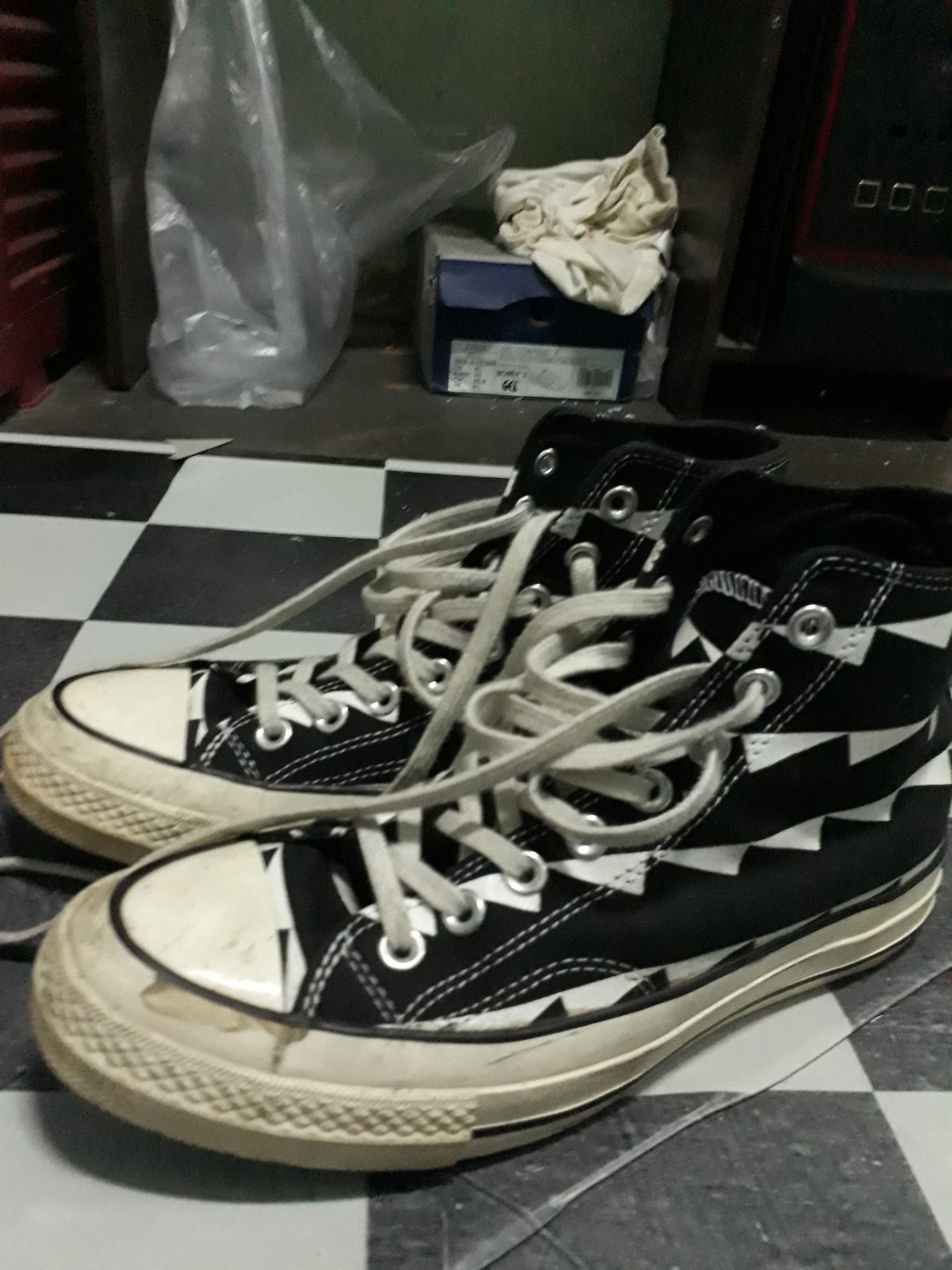 Converse 70's Premium Egret Hi Second 