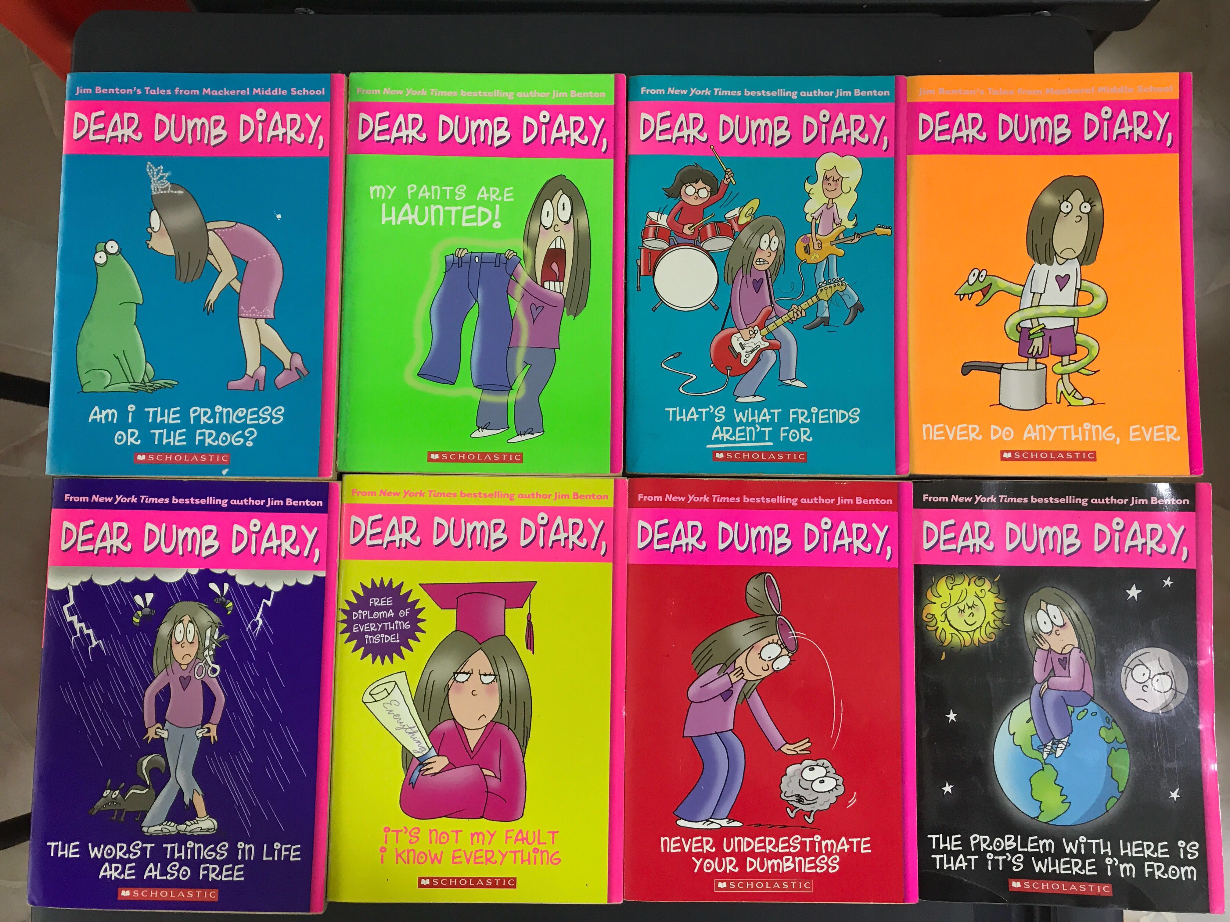 Dear Dumb Diary Series Books Stationery Children S Books On Carousell