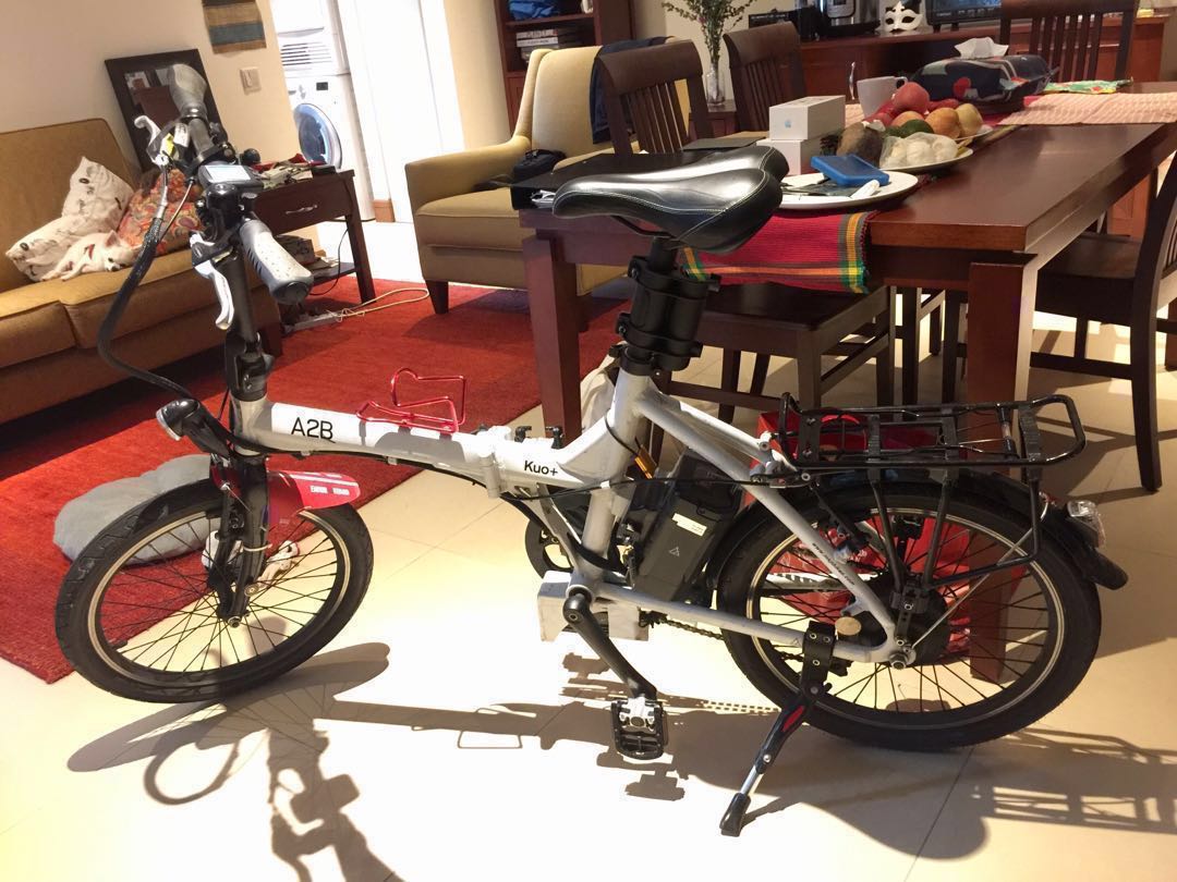 a2b kuo  electric folding bike