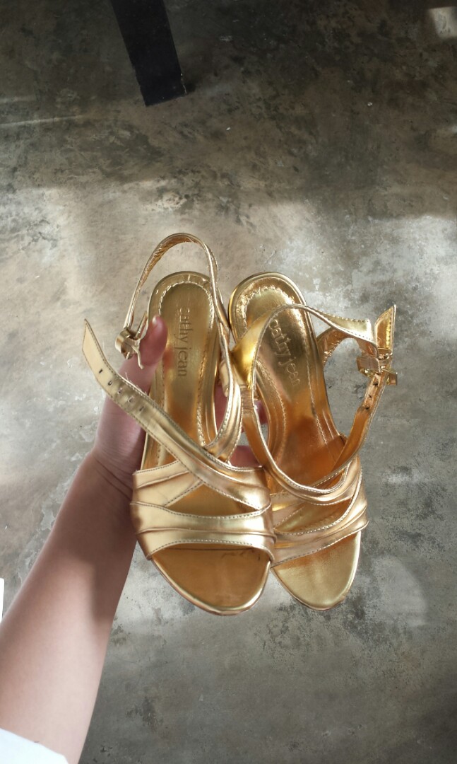 gold cathy jean heels 1527139813 1b676d5e