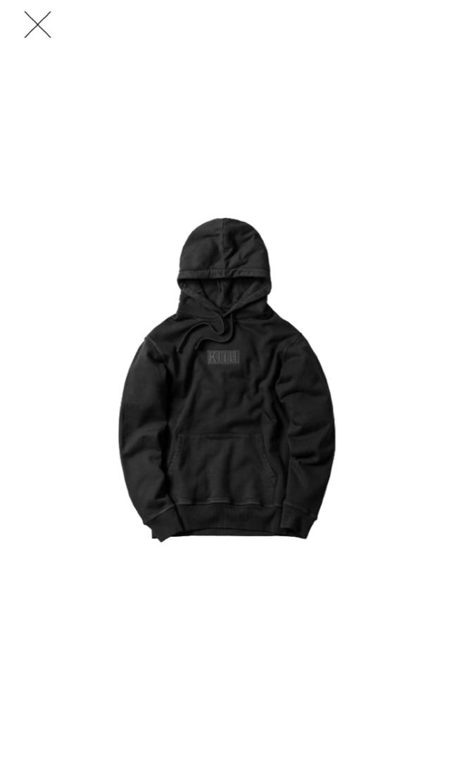 kith box logo hoodie